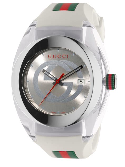 stainless steel gucci watch men.